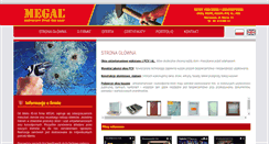 Desktop Screenshot of megal.pl